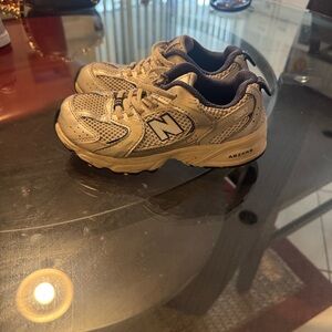 New Balance Kids Beige Sneakers